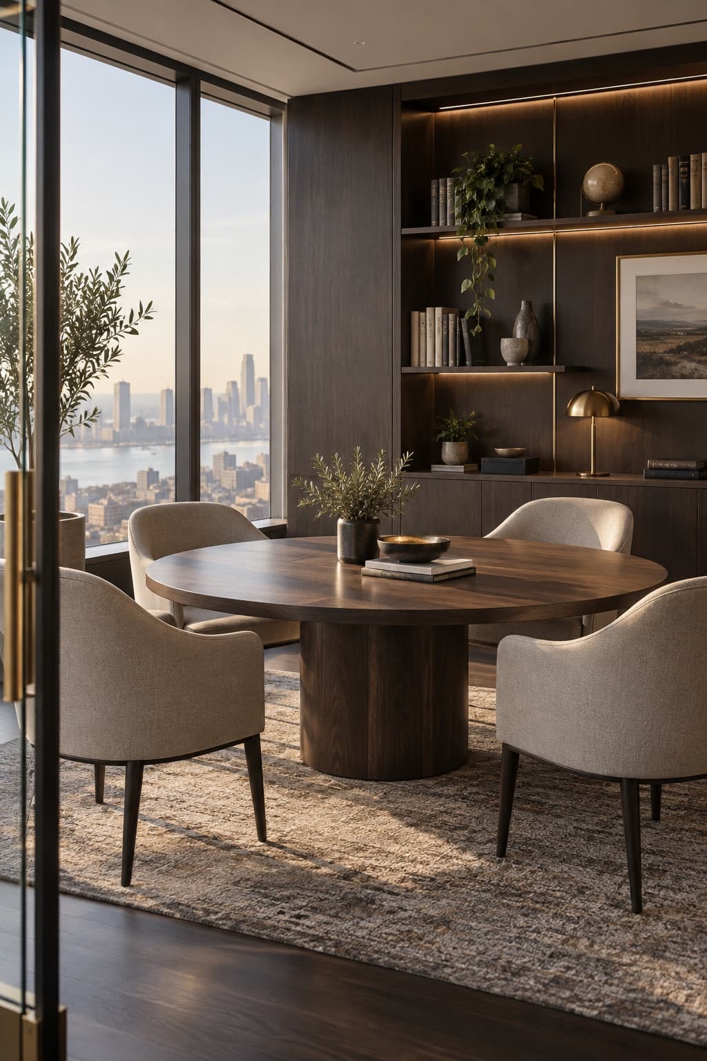 Imagen conceptual de una sala de reuniones de la firma
